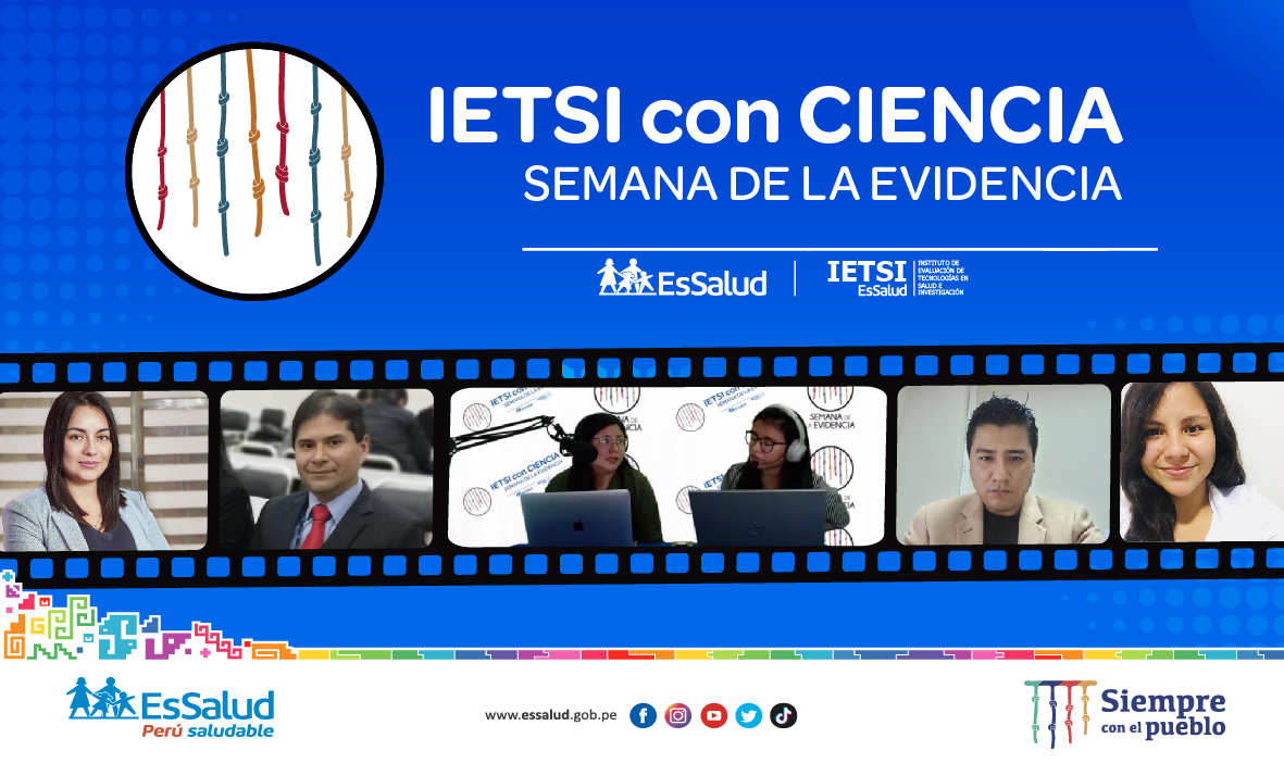 Todos los vídeos de las exposiciones de “IETSI con Ciencia – Semana de la Evidencia”